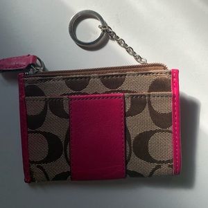 Coach card holder wallet
